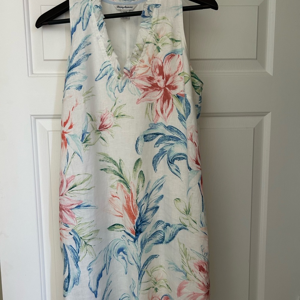 Floral Sleeveless Dress - Multicolor